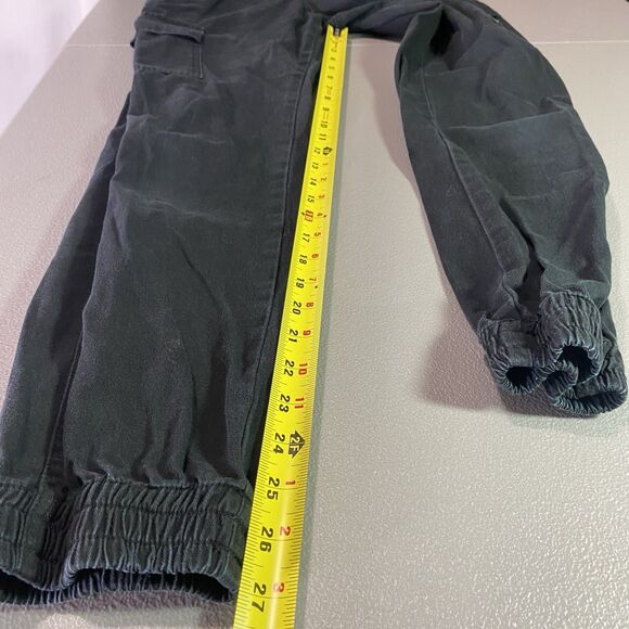 FIVE STAR GENERAL Cargo Jogger Mid Rise Elastic Waist Pants Womens S Black - Picture 7 of 10